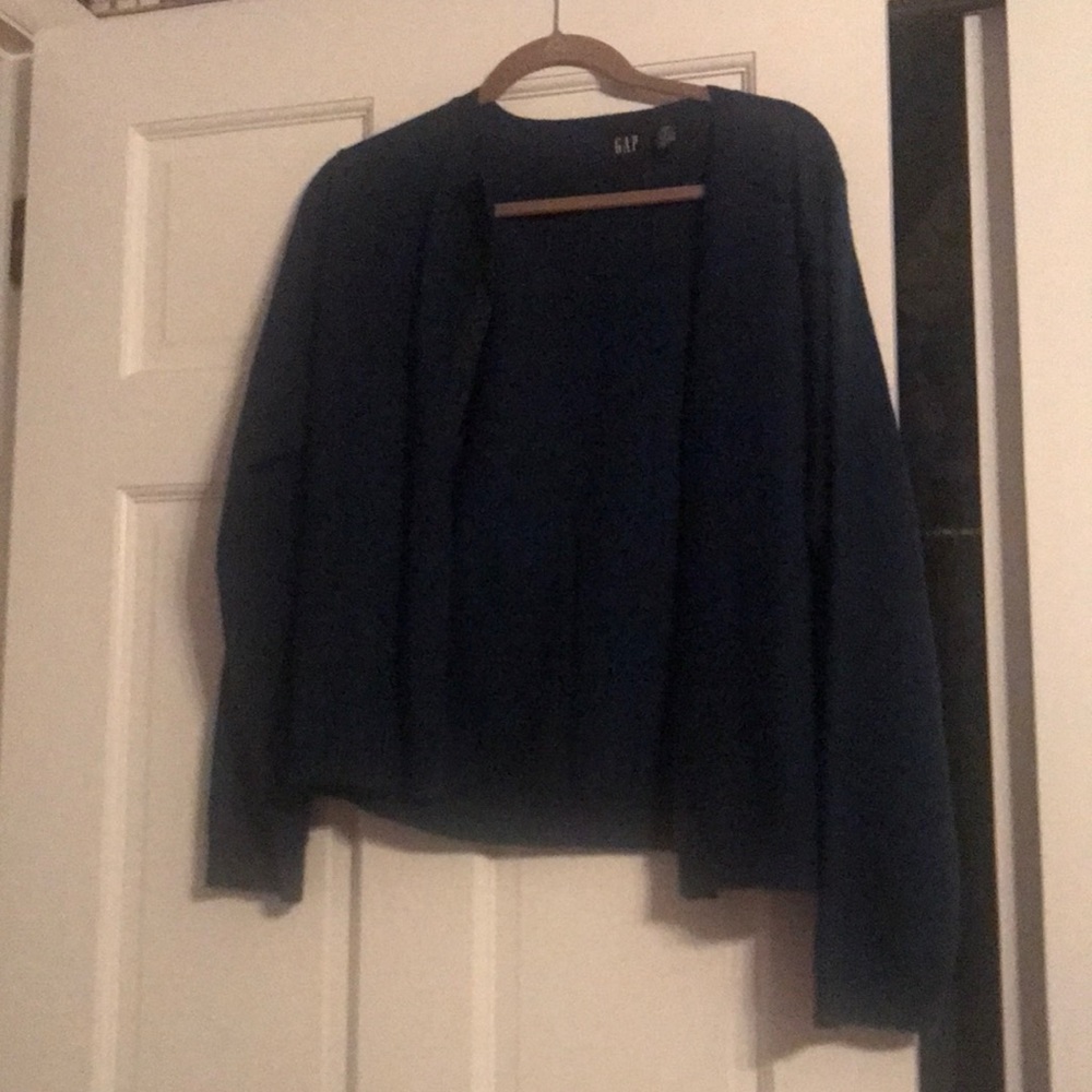 Gap blue cardigan